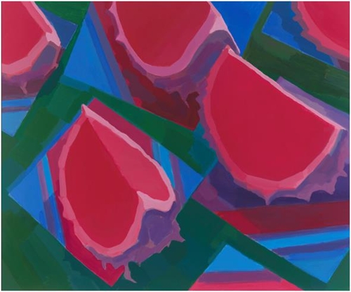 배헤윰, Pitaya Area, 캔버스에 아크릴릭, 162.2×193.9cm, 2018