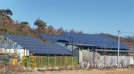태양광발전 시설(사고와 관련 없는 자료사진)