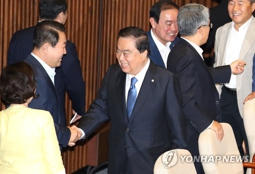 20대 후반기 국회의장에 문희상…부의장에 이주영·주승용(종합2보) - 1