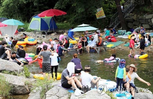 구천동 계곡