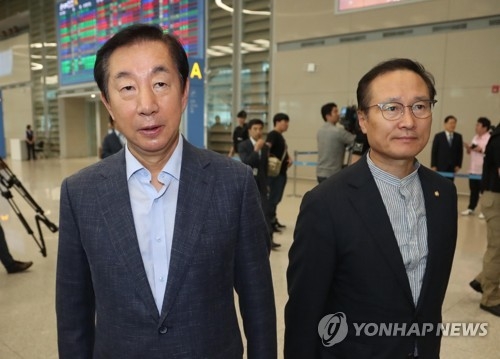 여야원내대표, 역대 첫 초당적 방미외교…국내서도 협치점프할까 - 1