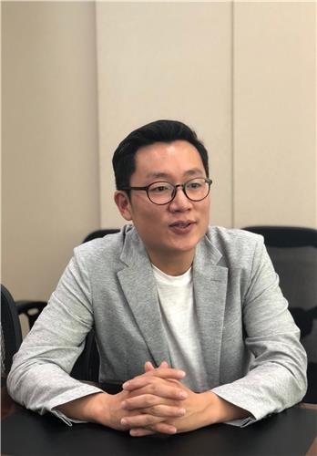연합뉴스와 인터뷰하는 차세대융합기술연구원 김재환 박사.
