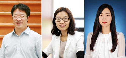 KAIST 이해신 교수(왼쪽)·DGIST 홍선기 교수(가운데)·KAIST 왕윤선 박사