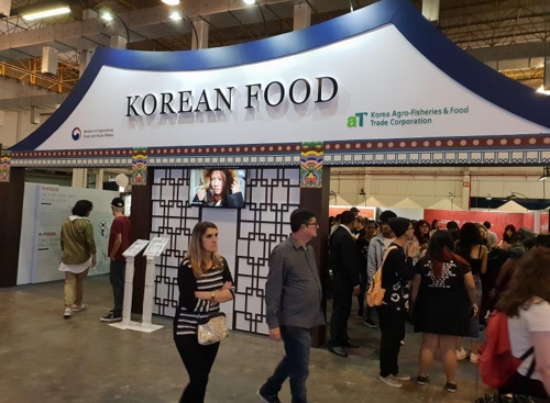 한식도 한류 확산에 한 몫