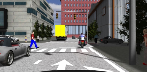 3D 게임 소프트웨어를 활용한 모의 자율주행 영상 그래픽 이미지