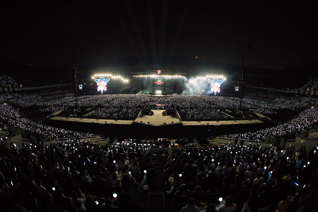 5만명 운집한 H.O.T. 콘서트