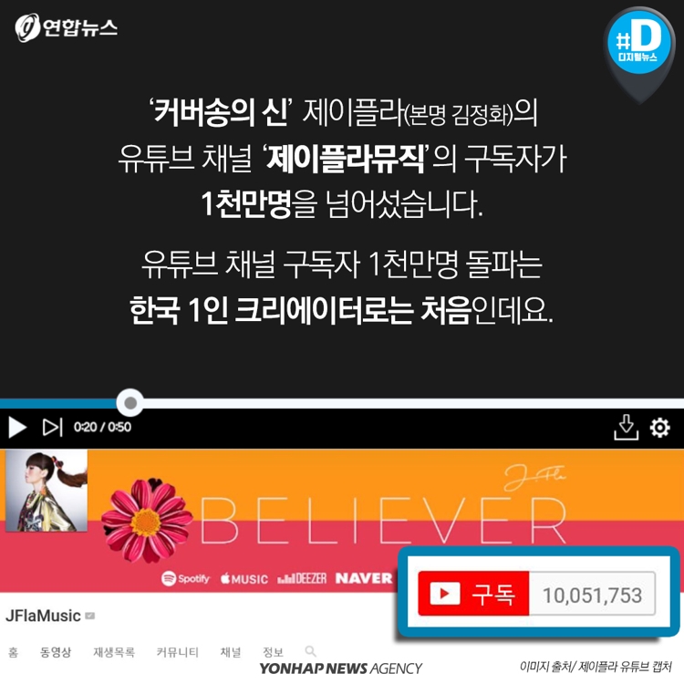 [카드뉴스] 한국 첫 구독자 1천만 유튜버 탄생…수입은 어떨까 - 3