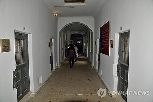 뤼순감옥 내부 모습