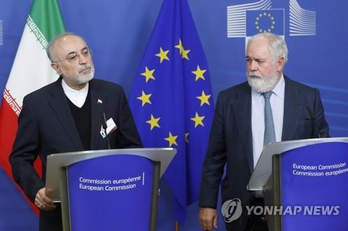 핵합의를 유지하자고 약속한 이란과 유럽연합