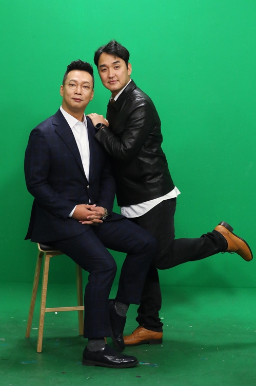 박준형(왼쪽)과 임혁필
