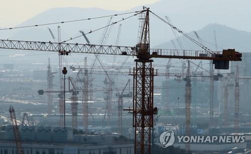 주상복합건물 공사현장