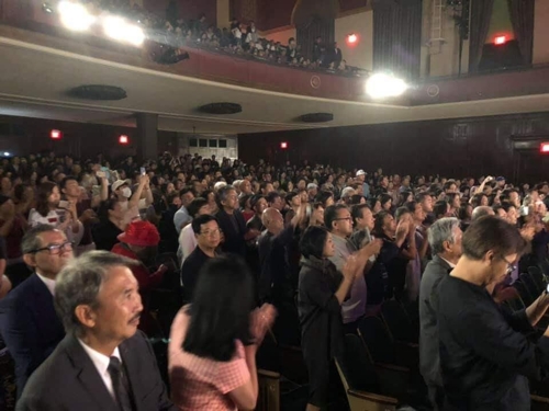 뮤지컬 도산 공연에 1천250석 만원 객석 환호