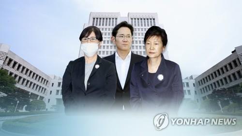 '박근혜?최순실 국정농단' 종착지에…대법원 결정 주목 (CG)