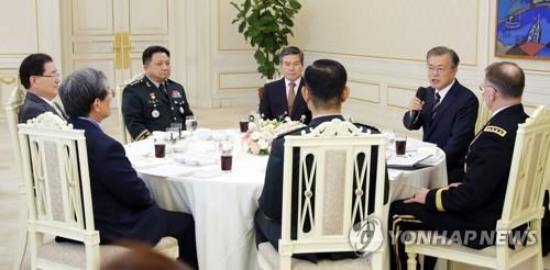 한미 군 지휘부 초청 오찬 간담회