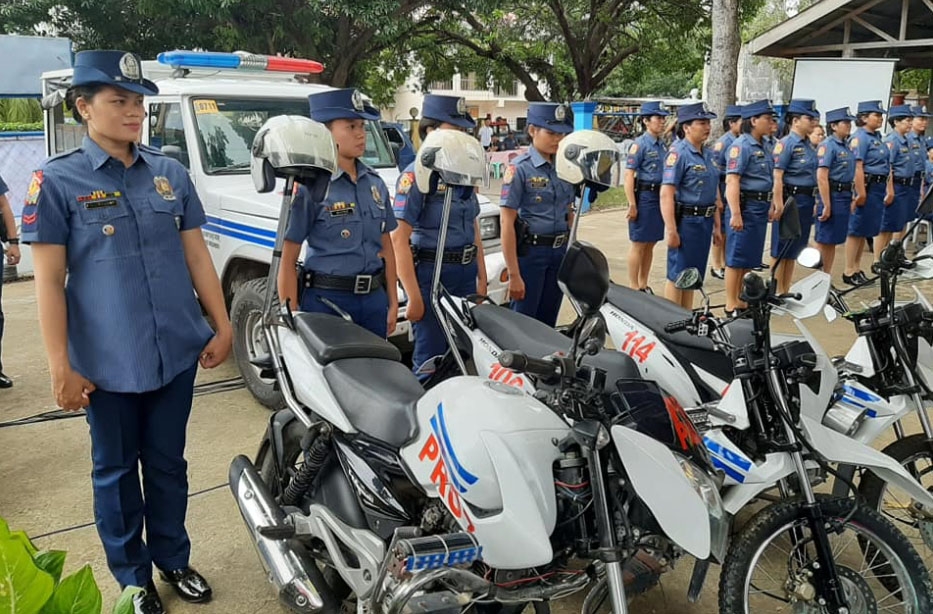 필리핀에 여경만 근무하는 지방 경찰서 개소