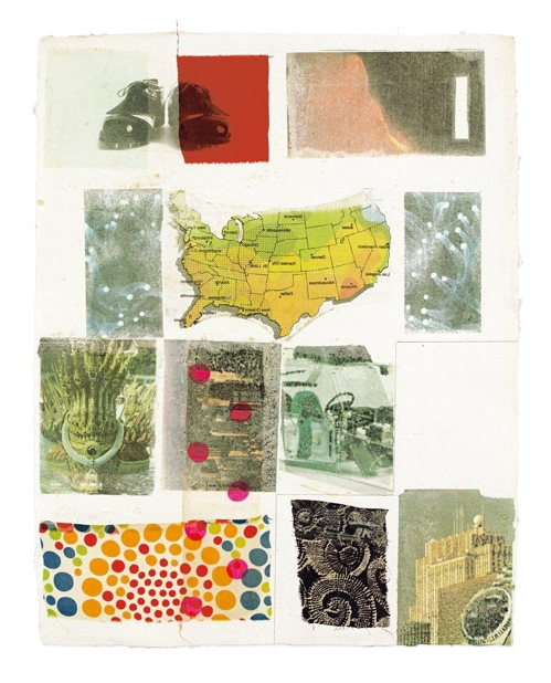 로버트 라우센버그, 무제, 패브릭 등, 1983