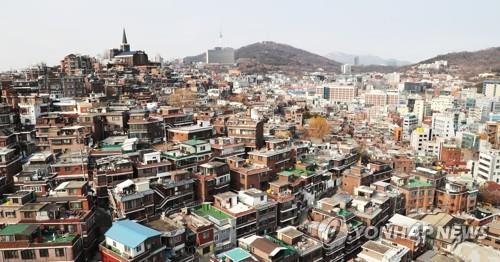 서울 강북의 대표적 재개발 구역인 용산구 한남3구역