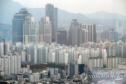 서울의 고층 아파트들