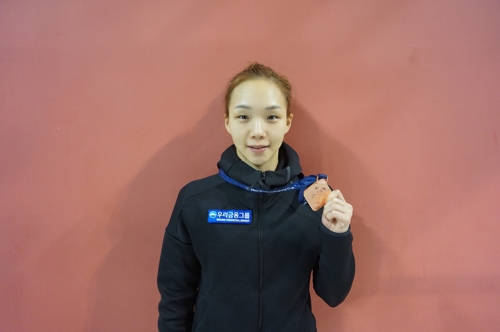 국제수영연맹(FINA) 경영 월드컵 7차 대회 개인혼영 400m에서 동메달을 따낸 김서