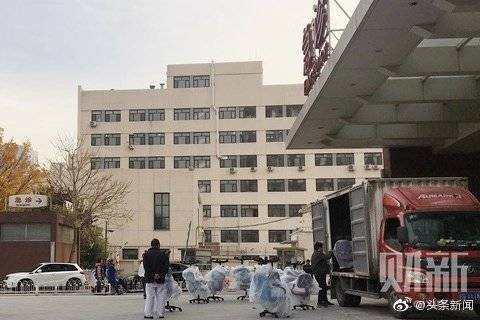 흑사병 환자가 입원했던 중국 병원 응급실