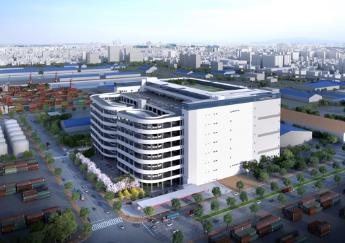 항동물류센터 조감도