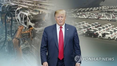 美상무 "車관세 부과 배제 안해"…'고율관세 카드' 압박 가능성 (CG)