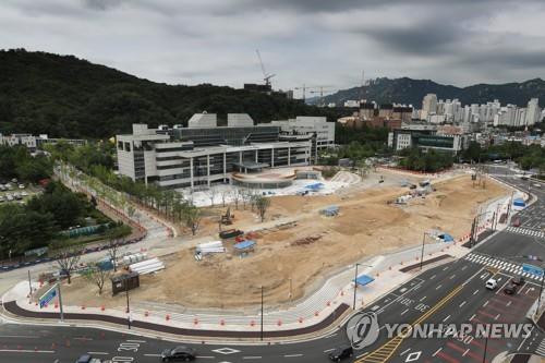 지난해 경기평화광장 조성 때 모습