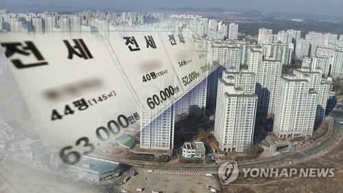 경기 일부 지역 전셋값 급등 (CG)