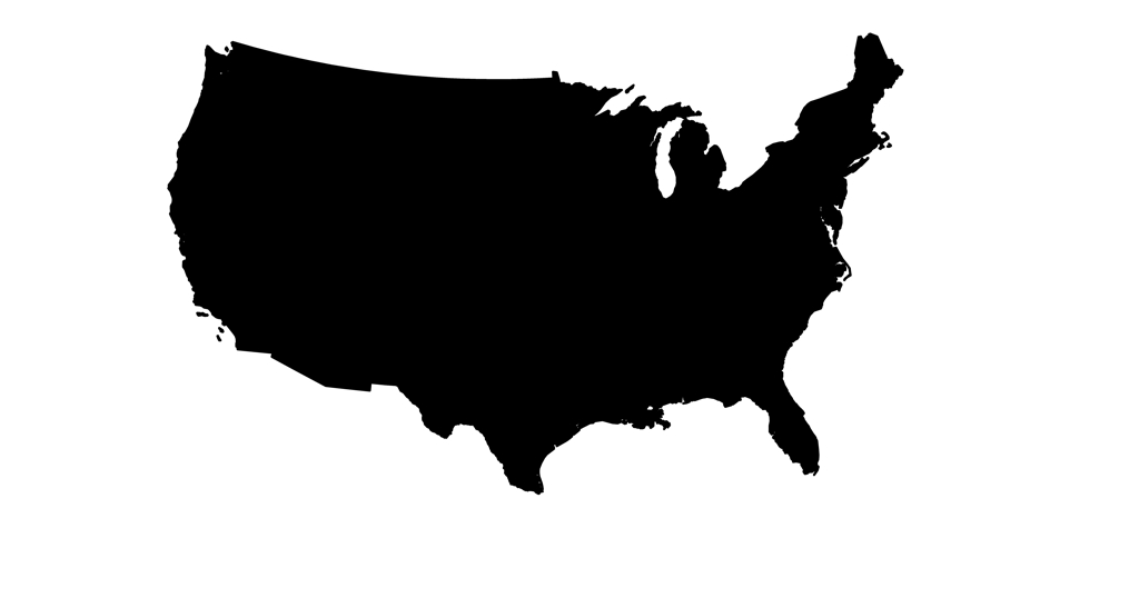 미국의 로고(Logo) 지도