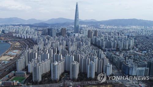 서울 송파 일대 아파트 모습