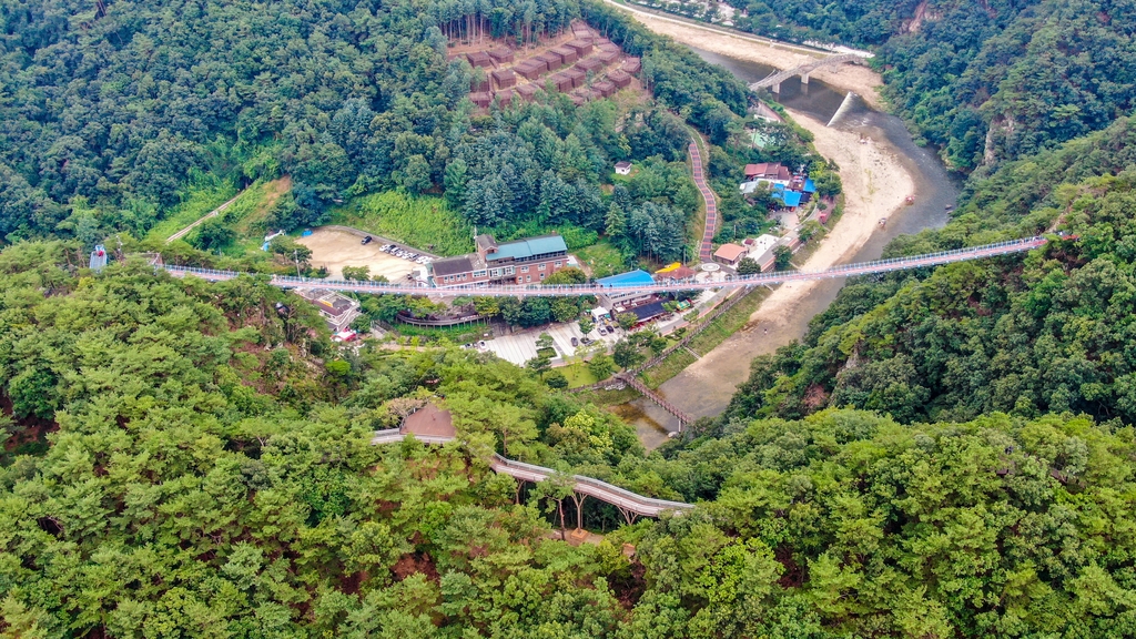 원주 소금산 출렁다리