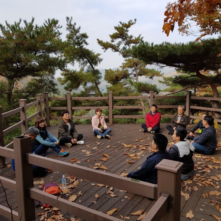 좌구산 숲 명상 프로그램