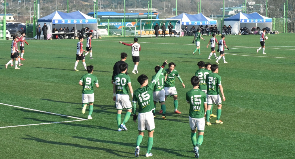 지난해 창녕군 동계전지 훈련 장면