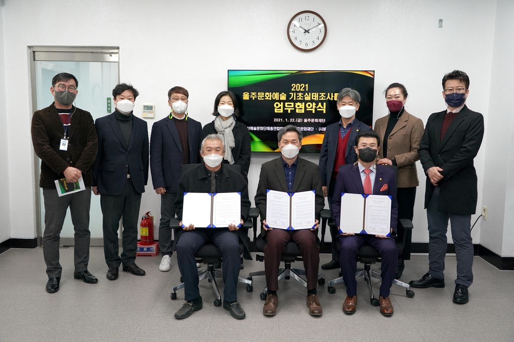 울주문화재단, 문화예술단체와 MOU