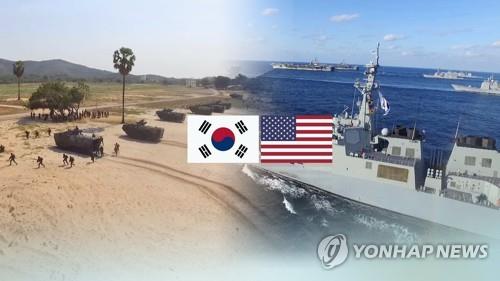 한미 연합훈련(CG)