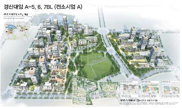 토문건축사사무소가 설계 디자인한 경산 대임지구 A-8·A-9·B-1B블록