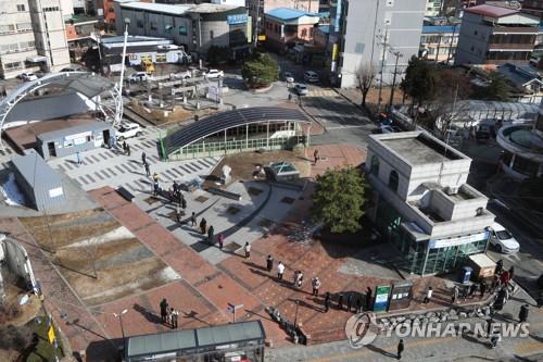 동두천에서 코로나19 무더기 확진