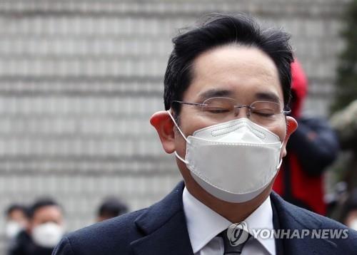법정구속된 이재용 삼성전자 부회장