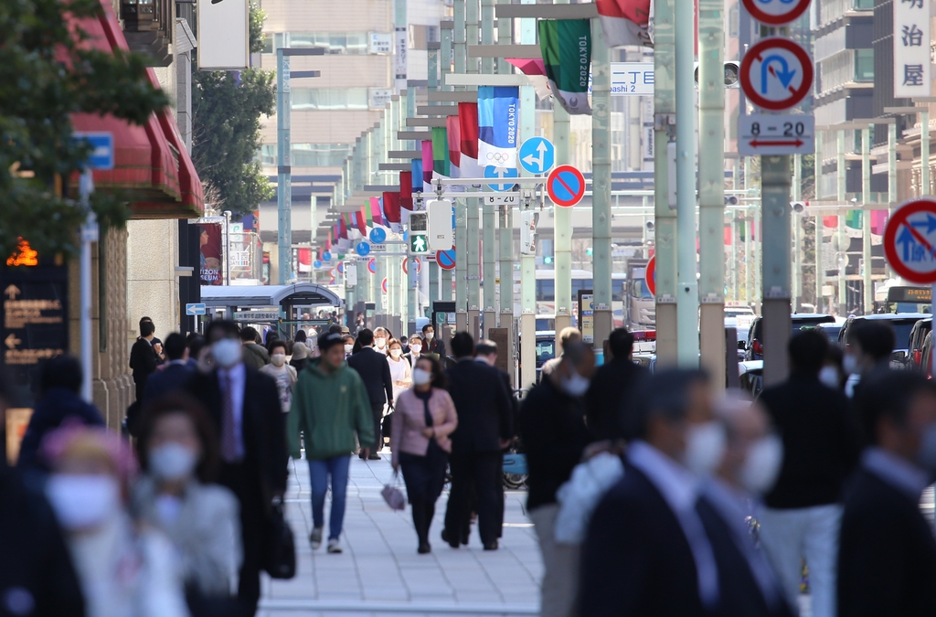 국내총생산(GDP) 기준 세계 3위 경제 대국 도쿄의 도심 상업지구 모습. 촬영 이세원