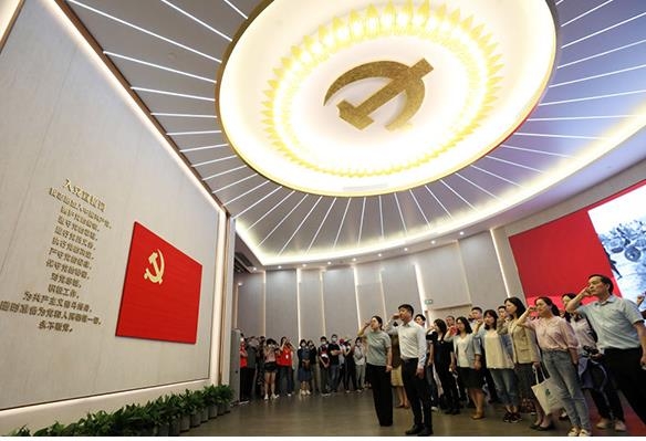 중국 공산당 제1차 전국대표대회 기념관 개관