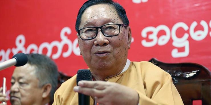 민주주의민족동맹(NLD)의 니얀 윈 중앙집행위원