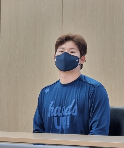 사과하는 NC 박민우