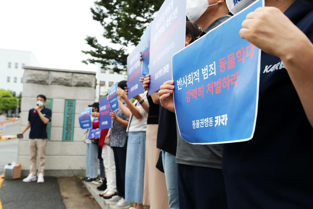 "고양이 학대범 강력 처벌하라"