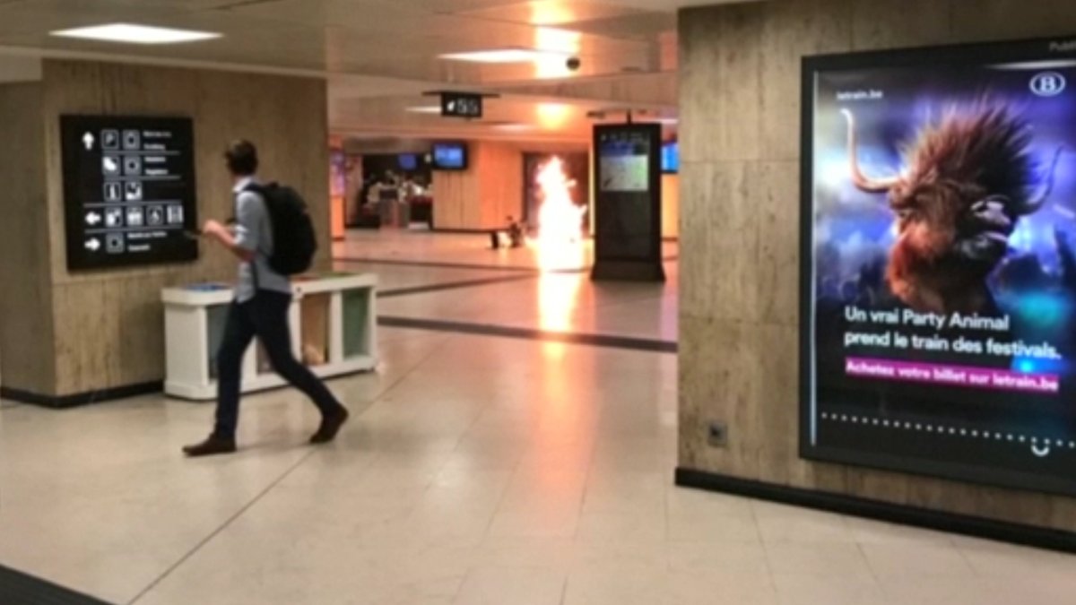 [현장영상] 벨기에 브뤼셀 중앙역서 폭발…"테러 공격 간주"
