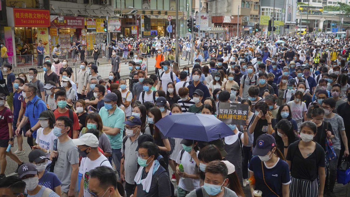 '최고 무기징역 처벌' 홍콩보안법 시행…反中활동에 선전포고?
