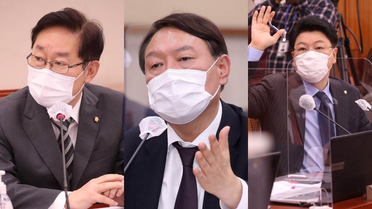 與 때리고 野 막고…尹 앉혀놓고 라임·옵티 난타전