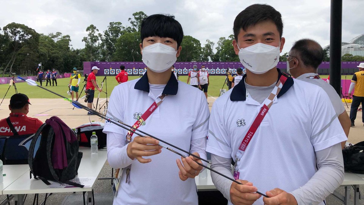 안산·김제덕 '로빈후드' 화살, IOC 올림픽박물관 전시