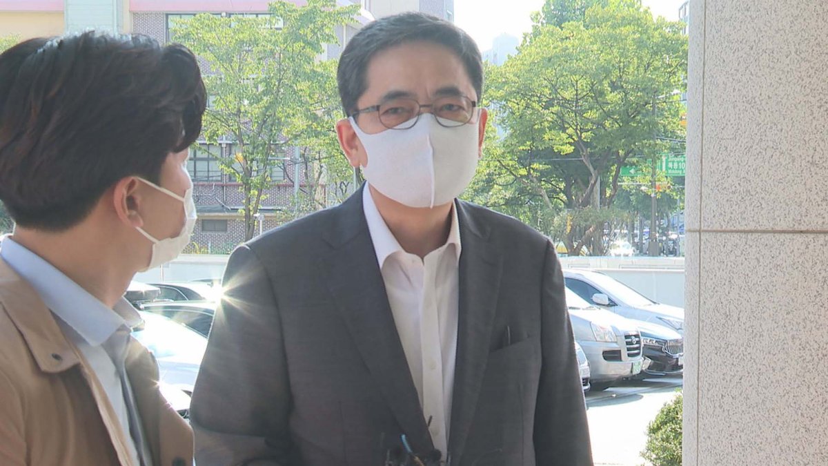 '50억 클럽' 곽상도 구속 심사…"무고함 소명할 것"