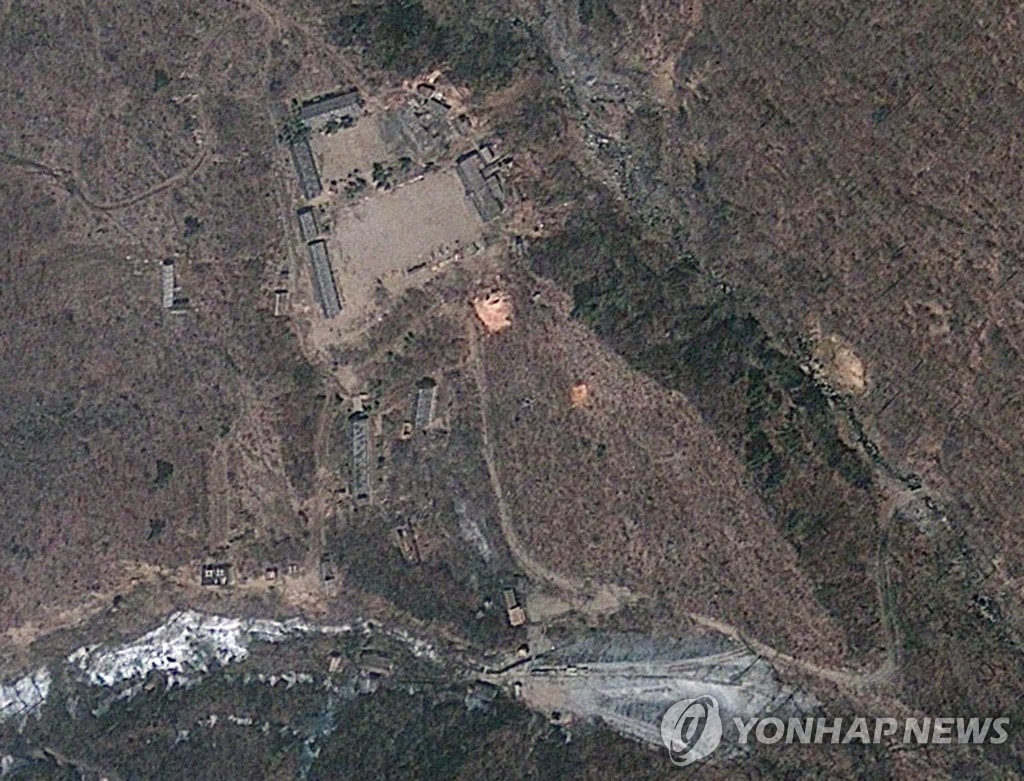 북한 함경북도 풍계리 핵실험장 [ AP=연합뉴스 자료사진 ]