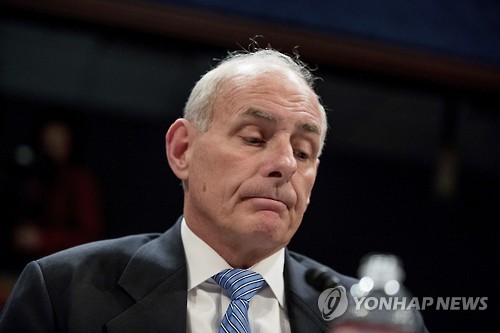 존 켈리 美국토안보장관
